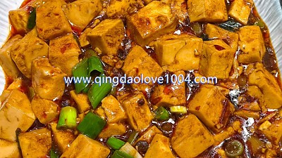 중국의 명품음식 -마파두부