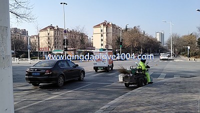 중국 로브트택배차량