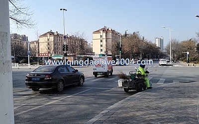 중국 로브트택배차량