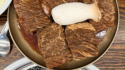 오늘은 약념갈비로