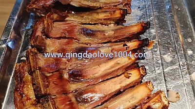 양갈비 통체로 ..와우..