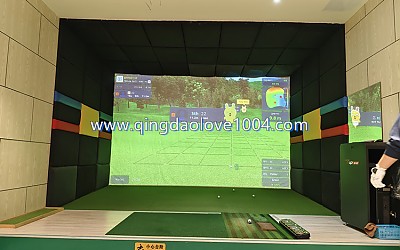 칭다오 스크린골프 코스 짱..