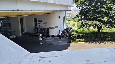 칭다오 천태골프장 오랜만이네요..